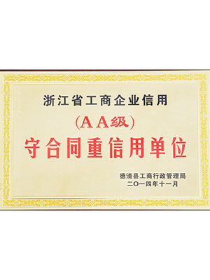 守合同重信用单位